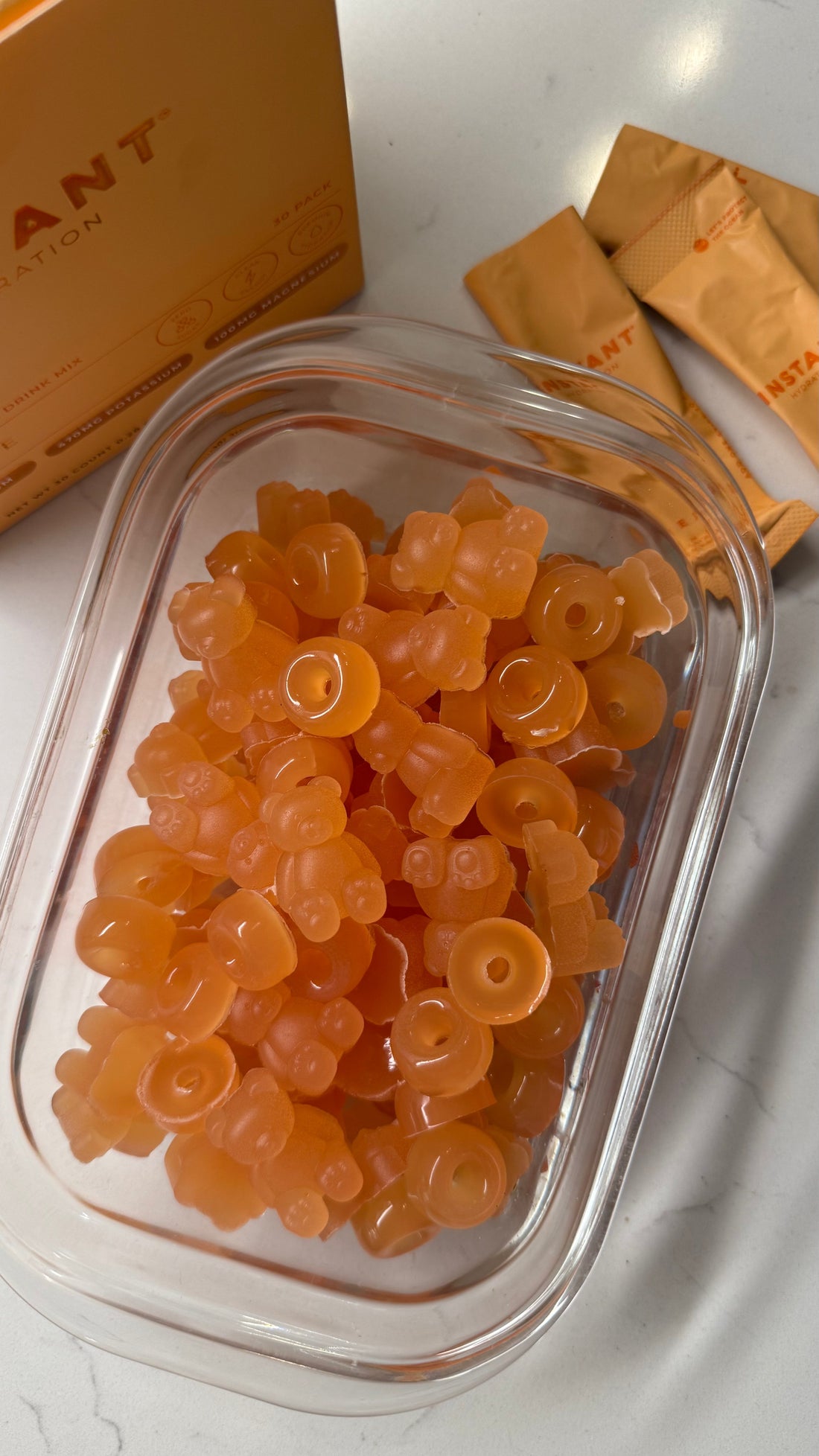 Summer Orange Creamsicle Electrolyte Gummy Bears 🧸🍊