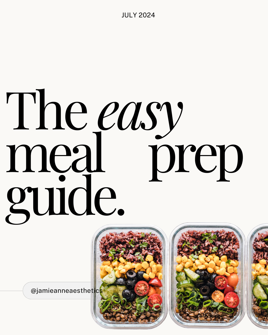 Meal Prep Guide