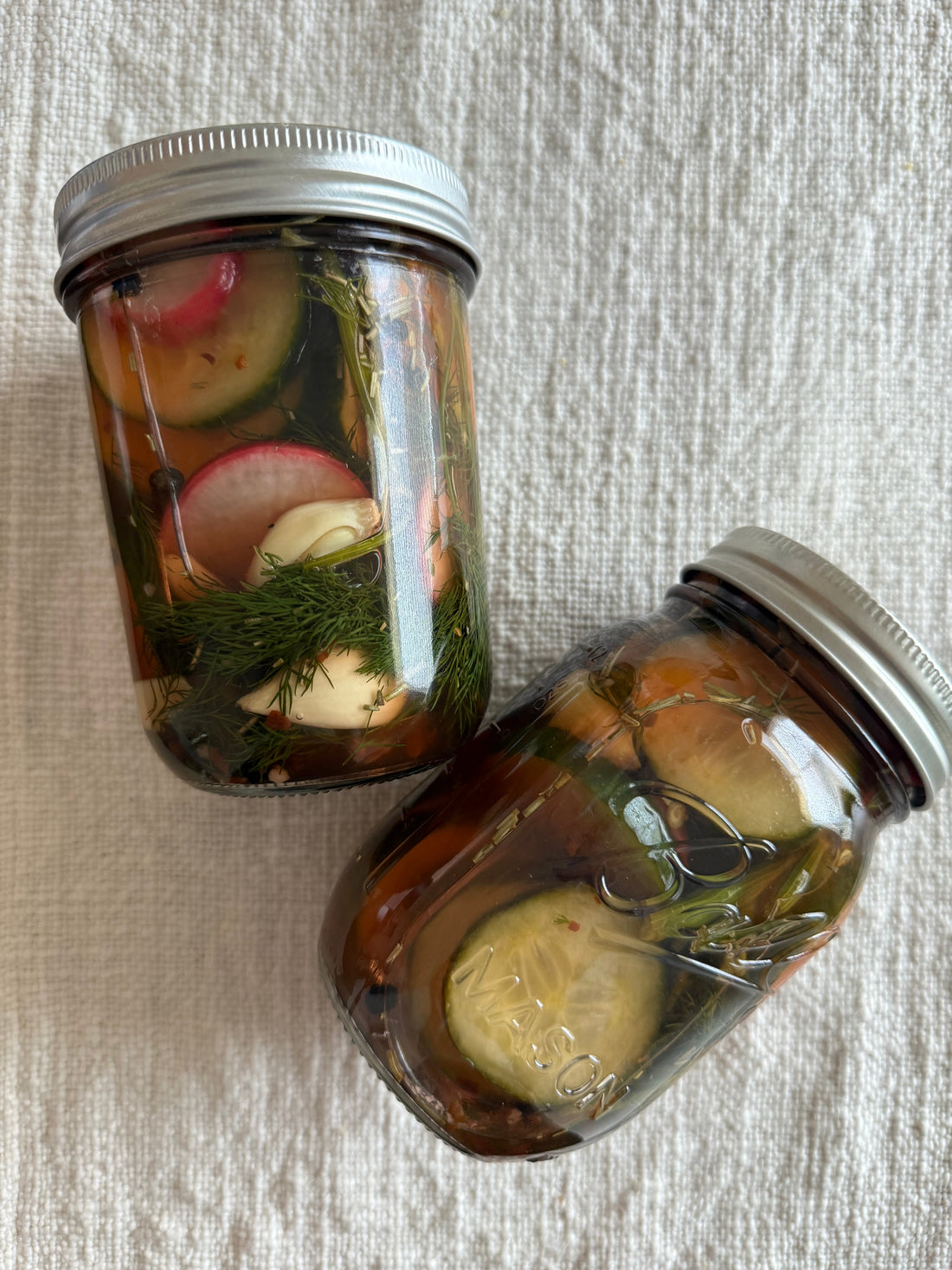 Homemade SUPER DILL Pickles