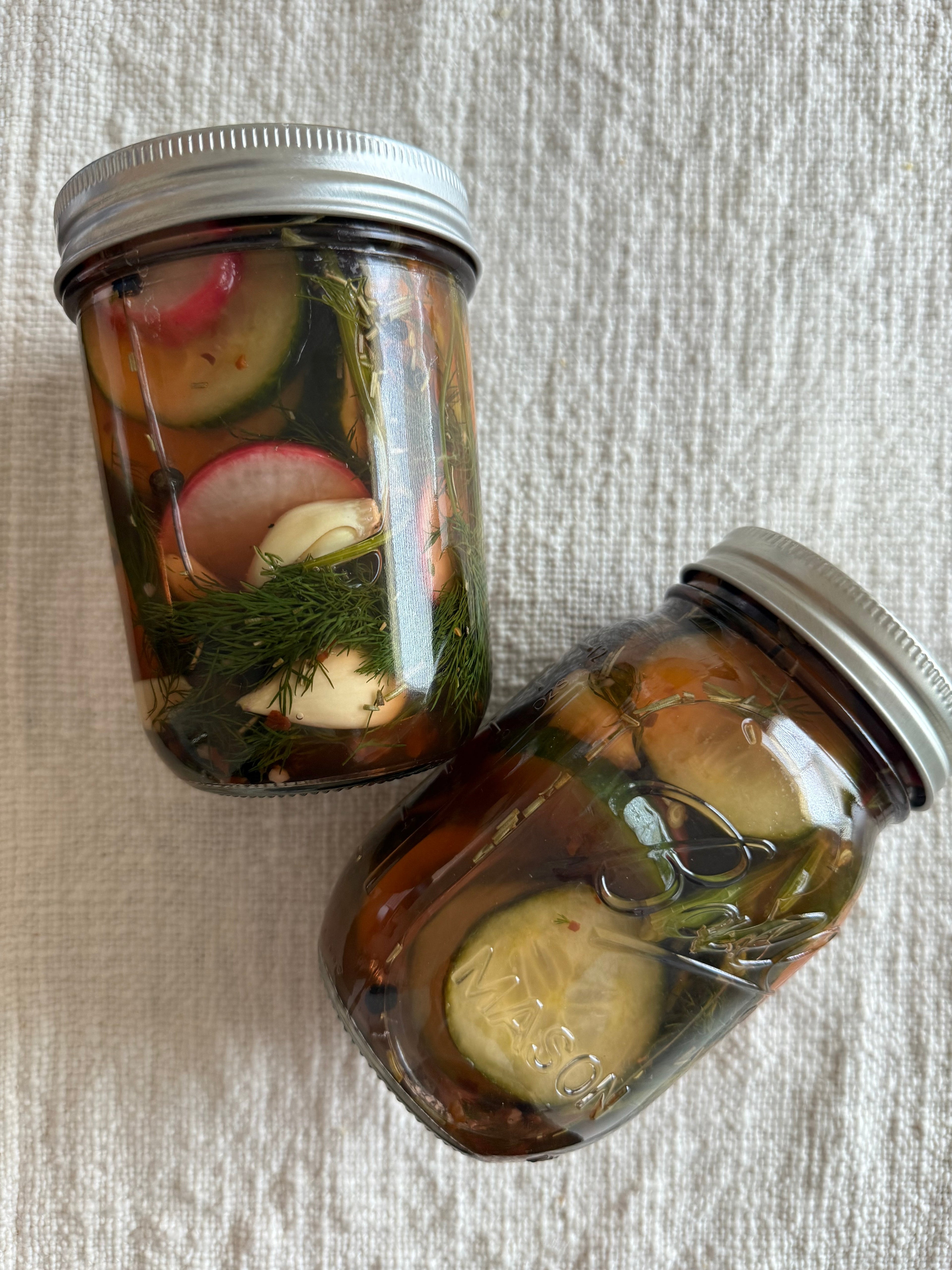 Homemade SUPER DILL Pickles