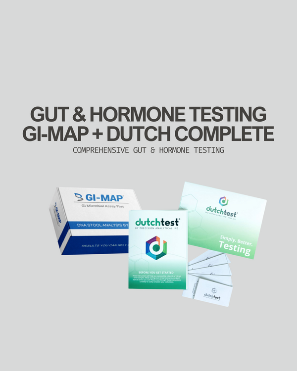 GUT & HORMONE TESTING - GI MAP + DUTCH COMPLETE TEST