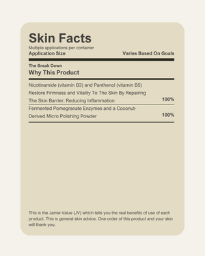 NiaPolish - NAD+ Pomegranate Exfoliant