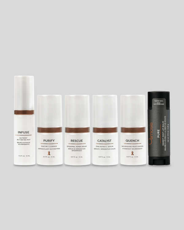 Osmosis Pigmentation Deluxe Travel Kit - 6-piece skincare set