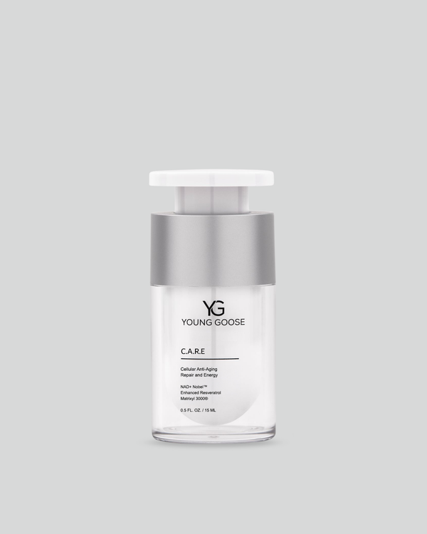 Young Goose C.A.R.E. (CARE) - NAD+ Boosting Anti-Aging Moisturizer in travel size