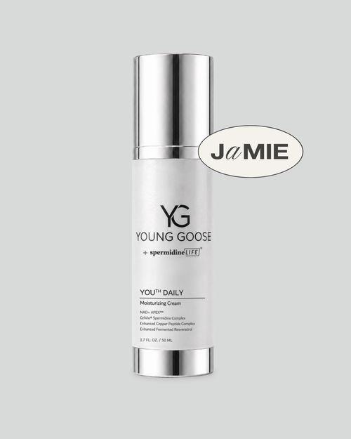 New look of Young Goose YOUTH DAILY Moisturizing Cream in 50mL full size bottle