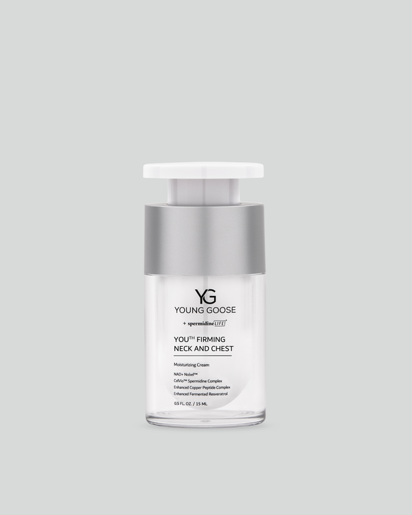 Young Goose Youth Firming Neck and Chest Cream in 15ml travel size #15ml